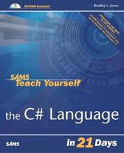 Cover of: Sams Teach Yourself the C# Language in 21 Days