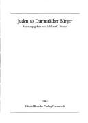 Cover of: Juden als Darmstädter Bürger