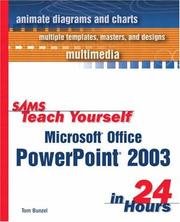 Cover of: Sams Teach Yourself Microsoft Office PowerPoint 2003 in 24 Hours