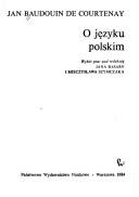 Cover of: O języku polskim