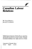 Cover of: Canadian labour relations