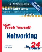 Cover of: Sams teach yourself networking in 24 hours