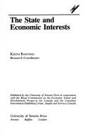 Cover of: The State and economic interests