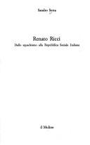 Cover of: Renato Ricci: dallo squadrismo alla Repubblica sociale italiana