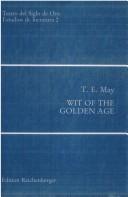 Cover of: Wit of the golden age: articles on Spanish literature