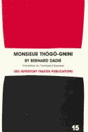 Cover of: Monsieur Thôgô-gnini
