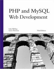 Cover of: PHP and MySQL Web development
