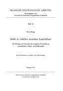 Cover of: Städte im östlichen iranischen Kaspitiefland: ein Beitrag zur Kenntnis der jüngeren Entwicklung orientalischer Mittel- und Kleinstädte
