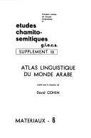 Cover of: Phonologies arabes du Tchad by Christian Décobert