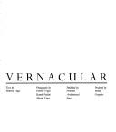 Cover of: Venezuelan vernacular