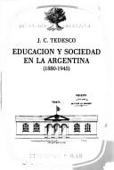 Cover of: Educación: (1880-1945)