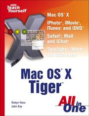 Cover of: Mac OS X Tiger by Robyn Ness