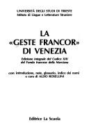 La "Geste Francor" di Venezia by Aldo Rosellini