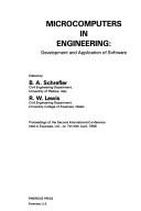 Cover of: Microcomputers in engineering development and application of software | 