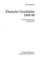 Cover of: Deutsche Geschichte, 1848/49: gescheiterte Revolution inMitteleuropa