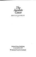 Cover of: The Jacobite cause by Bruce Lenman