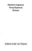 Cover of: Versuchsperson: Roman