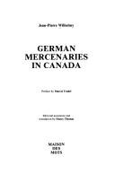 Cover of: German mercenaries in Canada