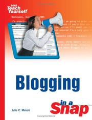 Cover of: Blogging in a Snap