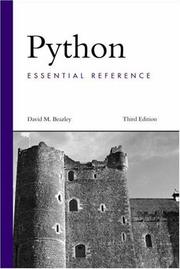 Cover of: Python Essential Reference | David M. Beazley