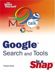 Cover of: Google Search and Tools in a Snap (Sams Teach Yourself)