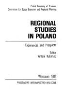 Cover of: Regional studies in Poland: experiences and prospects