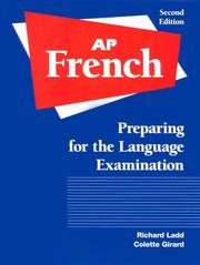 Cover of: AP French: Preparing for the Language Examination
