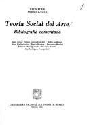 Cover of: Teoría social del arte: bibliografía comentada