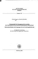 Wissenschaftliche Zusammenarbeit zwischen der Volksrepublik China und der Bundesrepublik Deutschland by Erhard Louven