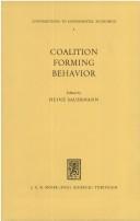 Cover of: Coalition forming behavior | 