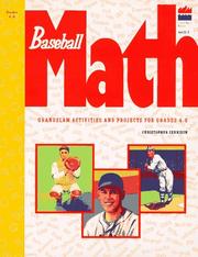 Cover of: Baseballmath by Christopher Jennison, Christopher Jennison