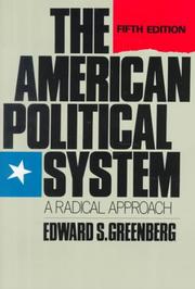 Cover of: American political system | Edward S. Greenberg