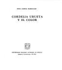 Cover of: Cordelia Urueta y el color