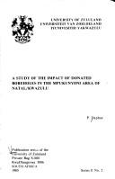 Cover of: A study of the impact of donated boreholes in the Mpukunyoni area of Natal/KwaZulu