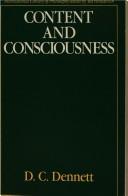 Cover of: Content and consciousness by Daniel C. Dennett