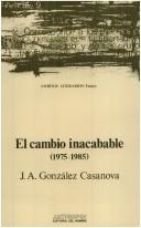 Cover of: El cambio inacabable (1975-1985)