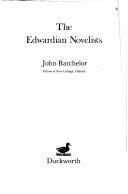 The Edwardian novelists by Batchelor, John