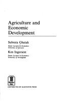 Cover of: Agriculture and economic development