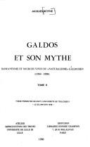 Cover of: Galdós et son mythe