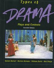 Cover of: Types of Drama: Plays and Contexts