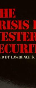 Cover of: The Crisis in Western security