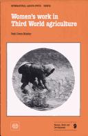 Cover of: Women's work in Third World agriculture: concepts and indicators