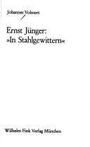 Cover of: Ernst Jünger, "In Stahlgewittern"