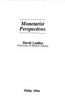 Cover of: Monetarist perspectives