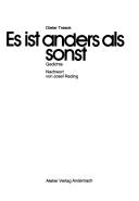 Cover of: Es ist anders als sonst: Gedichte