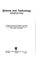 Front cover of Science and technology by Unknown