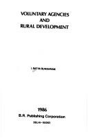 Cover of: Voluntary agencies and rural development