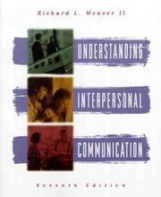 Cover of: Understanding interpersonal communication