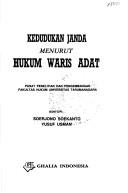 Cover of: Kedudukan janda menurut hukum waris adat