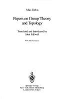 Cover of: Papers on group theory and topology